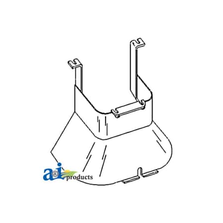 A & I Products Shield, PTO 10" x12" x7" A-55403DA